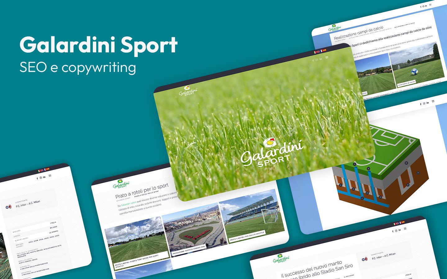 Seo per il verde sportivo - Galardini Sport