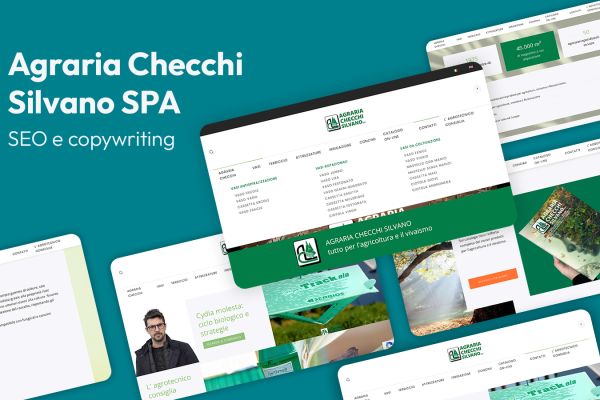 Seo e contenuti per Agraria Checchi Silvano Spa